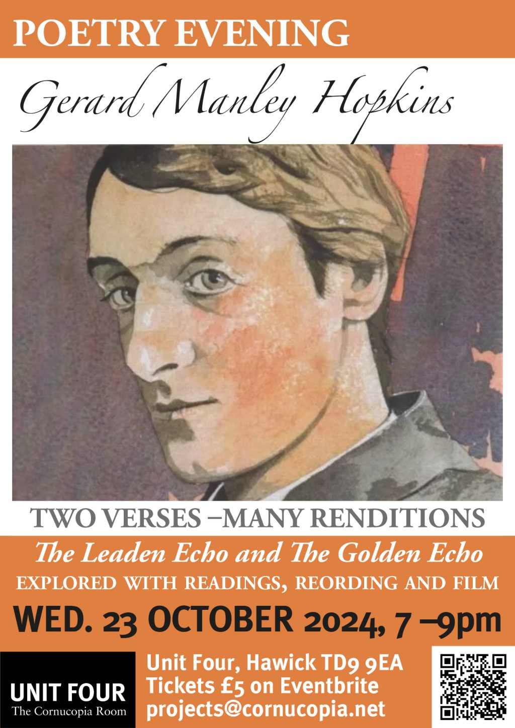 Events: Gerard manley hopkins poetry&nbsp;evening